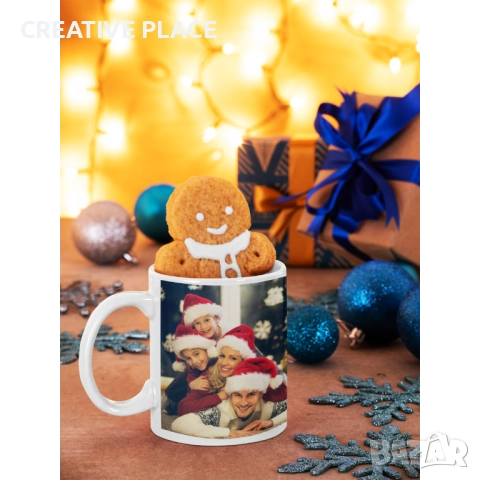 ☕🎁😍 Бяла чаша с ваша снимка ⚜️💞, снимка 2 - Романтични подаръци - 52503859