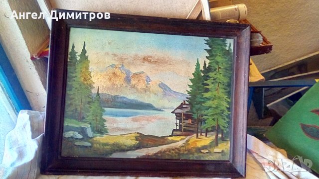 Стара маслена картина