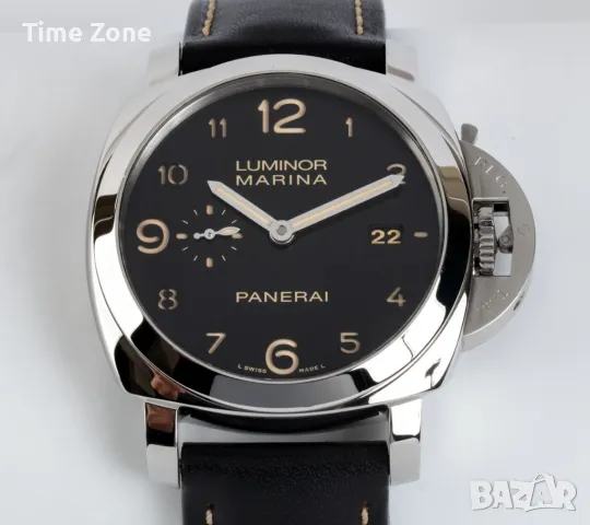 Panerai Luminor 1950 3 Days GMT 44mm Steel Black Dial Automatic Различни Варианти, снимка 3 - Мъжки - 48009872