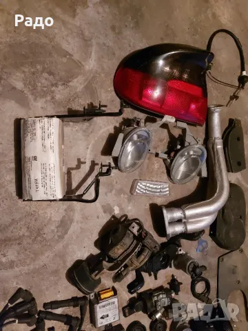 Халогени, двуцевка, пружини, дръжки, колани, бутони, врати Части за опел тигра, opel tigra 1.4, снимка 2 - Части - 27967815