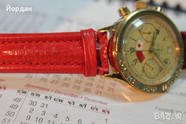 СССР хронограф ''Полет'' 23 камъка  калибър 3133 /1991-ва година/, снимка 11 - Мъжки - 43764187