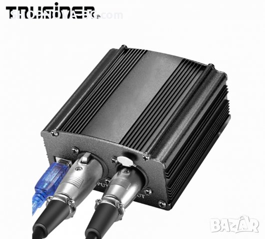 Фантомно захранване за кондензаторен микрофон / Phantom Power Supply 48V, снимка 3 - Микрофони - 28101829