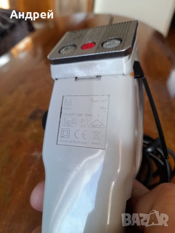 Стара машинка за подстригване Moser 1400 #2, снимка 5 - Антикварни и старинни предмети - 53433471