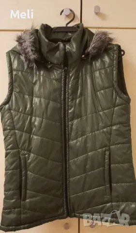 дамски елек с пух, снимка 1