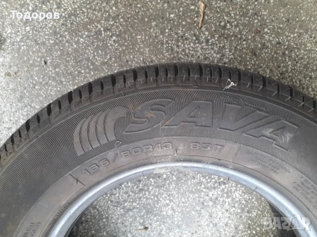 Продава една гума 165 80 13 цола, снимка 4 - Гуми и джанти - 50221130