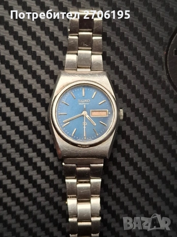 Кварцов дамски часовник Сейко (Seiko)- 26 мм, снимка 3 - Дамски - 53305206
