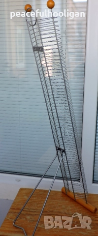 Метални стойки за дискове CD - 2бр, снимка 3 - Етажерки - 52322656