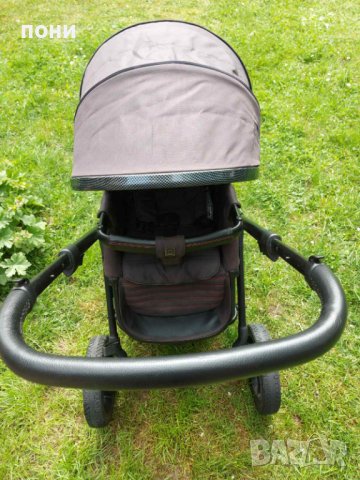 Детска количка MOON SCALA+дъждобран и мрежа, снимка 6 - Детски колички - 40816332