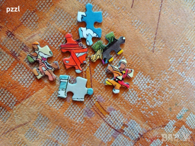 Пъзел "By air, land and sea” Jumbo 1988г. 2000 части, снимка 3 - Пъзели - 53161912