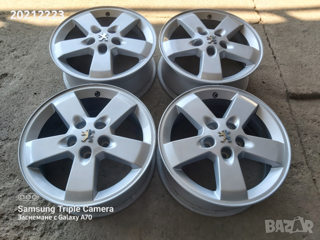 4 броя алуминиеви джанти за Peugeot 308,407,508 16, снимка 4 - Гуми и джанти - 44923455