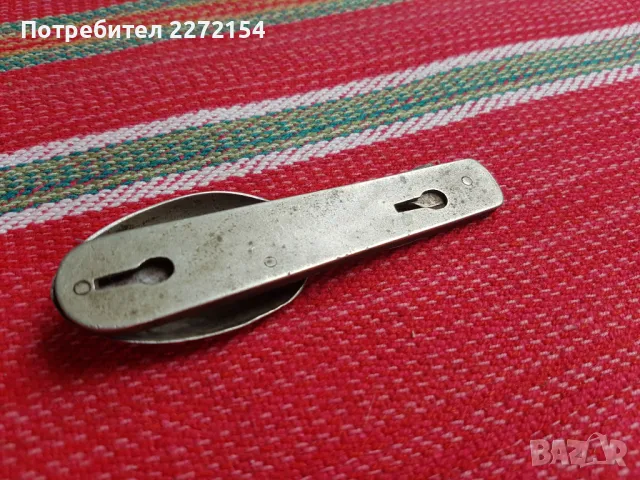 Сгъваема лъжица, снимка 3 - Антикварни и старинни предмети - 50420199