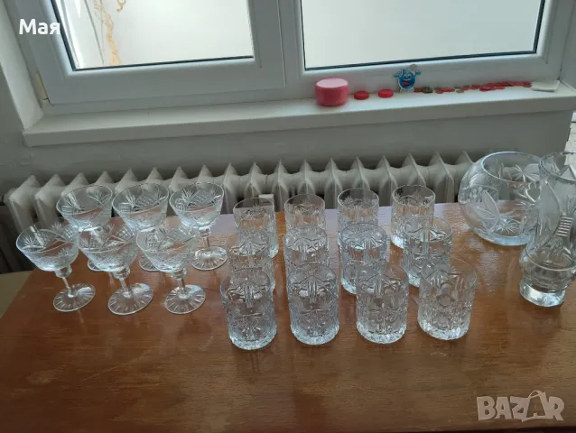 Елегантни кристални чаши за уиски, снимка 12 - Чаши - 50370347