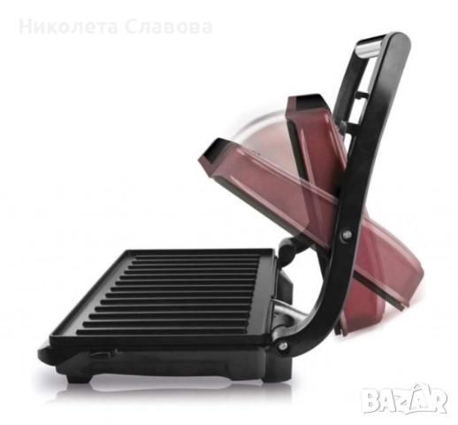 Уред за сандвичи и панини Taurus TOAST & CO – 700W, грил плочи 23x15 см, накланяща се горна плоча, снимка 3 - Тостери - 51583359