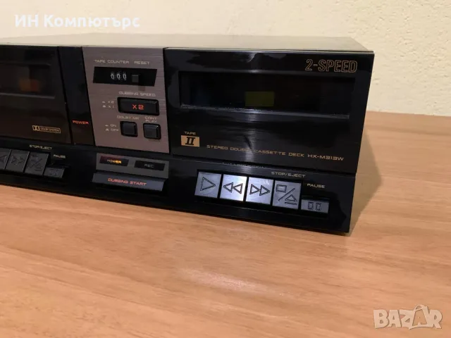 Продава двукасетъчен дек Akai HX-M313W, снимка 3 - Декове - 49120227