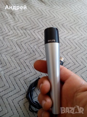 Стар микрофон PHILIPS #3, снимка 3 - Антикварни и старинни предмети - 27196186
