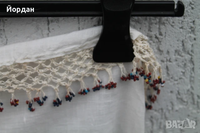 Кърпа за глава от народна носия, снимка 10 - Антикварни и старинни предмети - 50496656