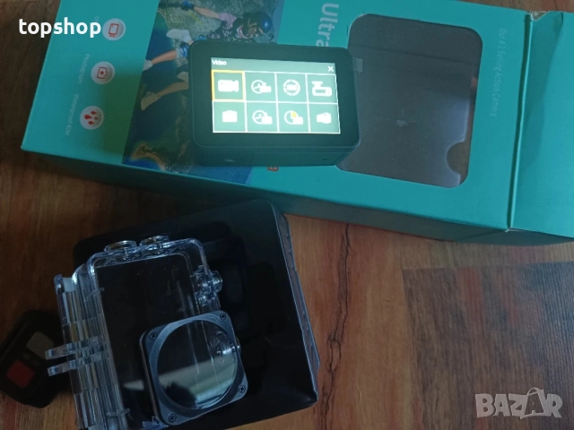 Нова 5K 30FPS 50MP Екшън камера, UHD 5M Подводна камера със 170° широкоъгълен обхват, IP68..., снимка 10 - Камери - 51595326