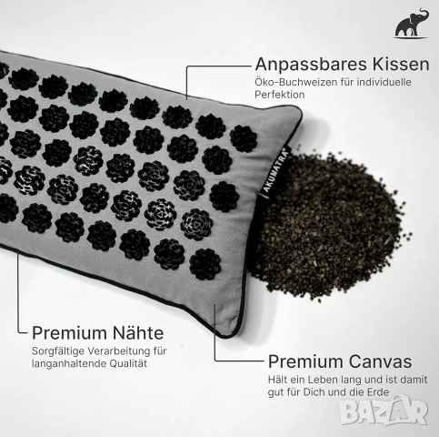 Премиум Комплект за Акупресура, AKUMATRA Premium Plus, снимка 5 - Йога - 52408568