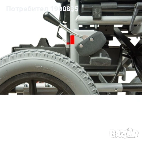 НОВА електрическа инвалидна количка Vermeiren EXPRESS, сгъваема и лека, снимка 5 - Инвалидни колички - 53477174