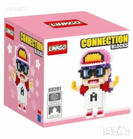 Конструктор тип Лего, Аниме фигурка, Пластмасов, 627 части, 9+ години, снимка 1