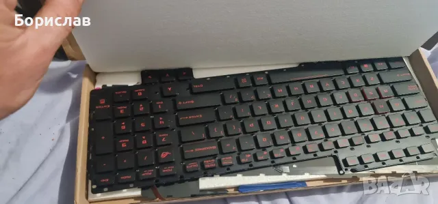 клавиатура  за  Asus ROG G752 G752\
G752VT G752VY G752VS G752VM, снимка 2 - Части за лаптопи - 47966727