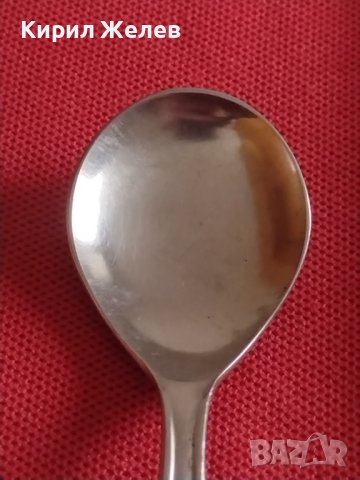 Стара лъжичка за кафе чай от соца за КОЛЕКЦИЯ ДЕКОРАЦИЯ БИТОВ КЪТ 26024, снимка 3 - Други ценни предмети - 43816230