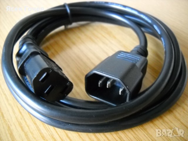 Продавам нови захранващи кабели,  за захранване на настолни компютри и лаптопи, снимка 9 - За дома - 36879517