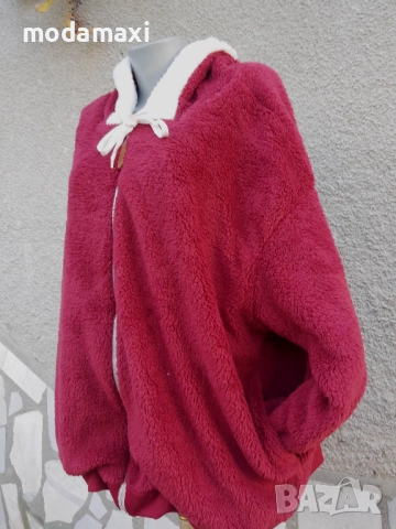 4XL Нова пухкава връхна дреха , снимка 4 - Суичъри - 52408350
