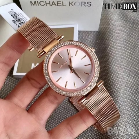 Michael Kors MK3369 Darci Glitz. Нов дамски часовник, снимка 4 - Дамски - 38810655