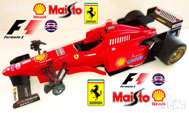 Ferrari F310 М. Schumacher 1996 Maisto Thailand 1:20