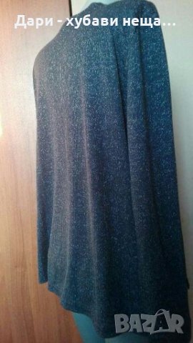 Сребриста жилетка в сиво синьо🌹🍀M/L,L🌹🍀, снимка 3 - Жилетки - 33511070