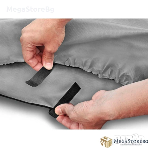 Покривало за електрически велосипед Kegel размер XXL сиво, снимка 5 - Части за велосипеди - 52008671