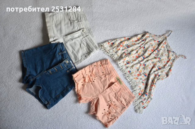 Летни къси панталони и пола за момиче 8-11 години, снимка 4 - Детски къси панталони - 28664113