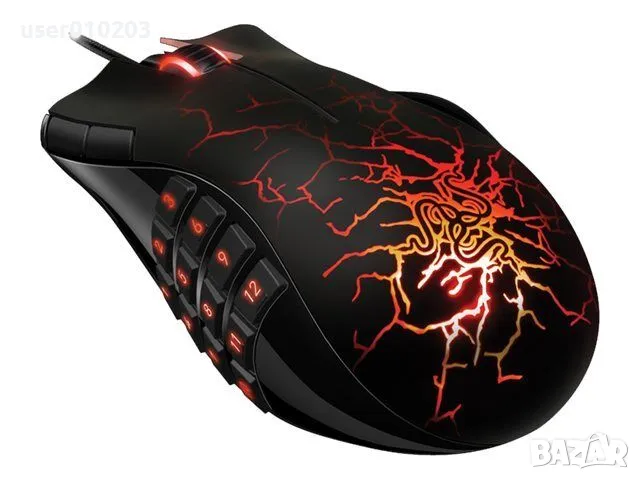 Razer Naga Molten Special Edition MMO Gaming Mouse RZ01-0028