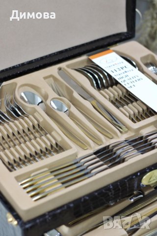 Куфар с прибори 112 части