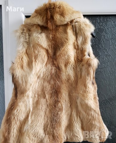 Елек естествен косъм размер М-Л, снимка 3 - Елеци - 27666044