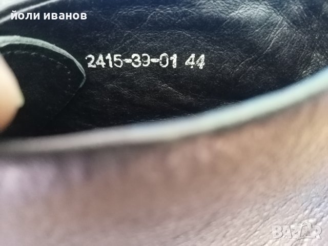 Хъш Пъпис,маркови кожени обувки 44 номер, снимка 4 - Ежедневни обувки - 38263154