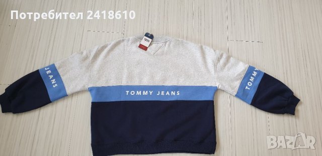 Tommy Hilfiger Sweatshirt Oversize Womens Size L НОВО! ОРИГИНАЛ!, снимка 10 - Спортни екипи - 32673972