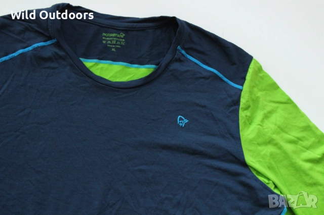 NORRONA - мъжка мерино горница, размер XL, снимка 2 - Спортни дрехи, екипи - 52741786