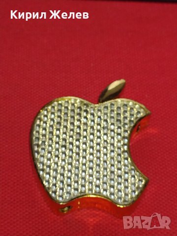 ФЕШЪН ЗАПАЛКА ЯБЪЛКА С ОГЛЕДАЛО РАБОТИ ПЕРФЕКТНО СЪСТОЯНИЕ 34191, снимка 2 - Запалки - 39109858