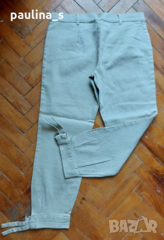 Еластични дънкови шалвари цвят Горчица, снимка 2 - Къси панталони и бермуди - 32756150