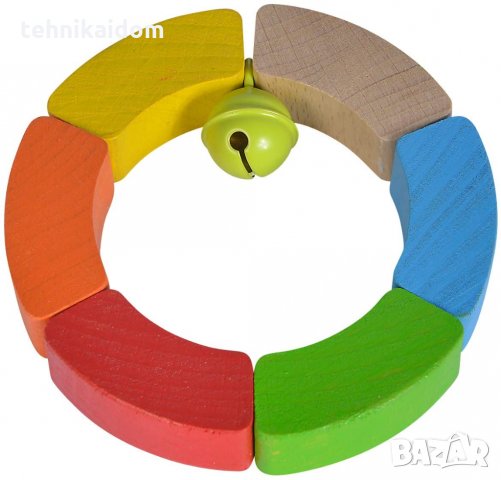 Бебешка играчка кръг Eichhorn 100017039 внос от Германия, снимка 2 - Дрънкалки и чесалки - 32936891