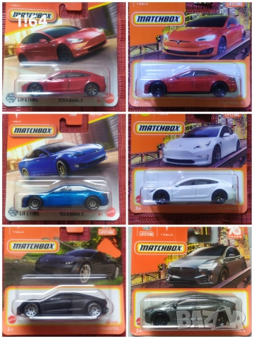 Hot Wheels / Matchbox Tesla, снимка 3 - Колекции - 49578576