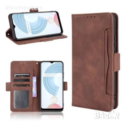 OPPO Realme C21 Wallet Калъф и Протектор, снимка 4 - Калъфи, кейсове - 53046218