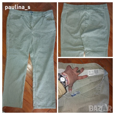 Два различни броя / Еластични дънки с прави крачоли "Zerres" и "Mac" / голям размер , снимка 2 - Дънки - 32488440