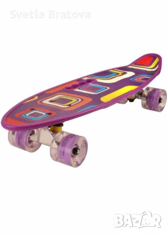 Портативен пени борд Action One ABEC-7,PU,Алуминий, Светещи гуми, снимка 8 - Други - 49910907