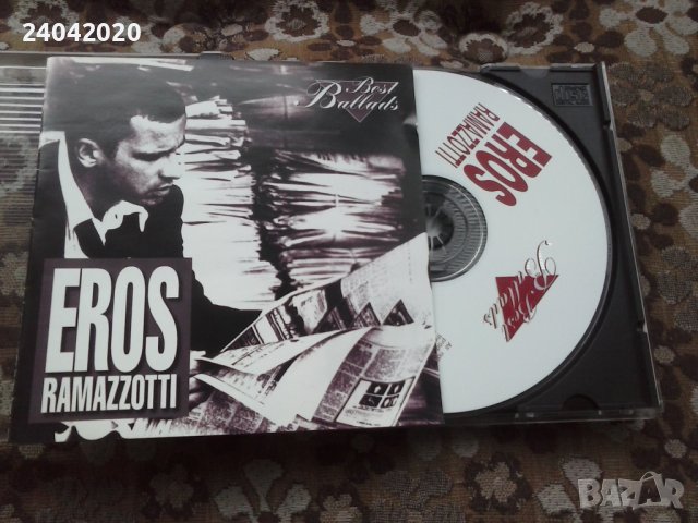 Eros Ramazzotti - Best Ballads матричен диск, снимка 1 - CD дискове - 43833204
