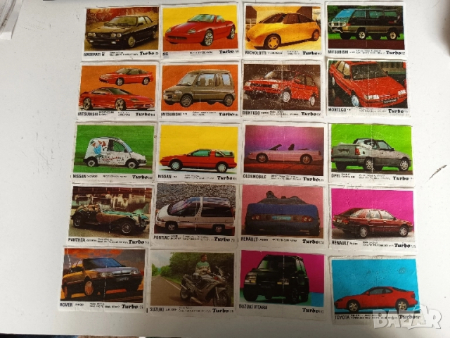 Картинки от дъвки Турбо, снимка 15 - Колекции - 42006220