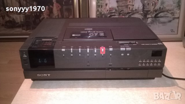 sony sl-c7e betamax-video recorder-made in japan-внос швеция