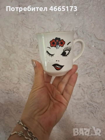 Ретро Сет за кафе, снимка 3 - Чаши - 53033351